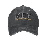 MXCBFIJG Mad Max MFP Pursuit Special Hommes Femmes Casquettes De Baseball Casquettes en Denim en Détresse Chapeau Classique Extérieur Été Snapback Chapeau