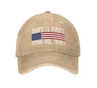 MXCBFIJG N’est-ce Pas passé Votre Temps de Prison drôle Chapeau drôle Casquettes à Profil Bas pour Hommes Femmes été Essentiel pour Les Aventures en Plein air