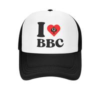 MXCBFIJG Personnalisé I Love BBC Trucker Hat Hommes Femmes Réglable Adulte Queen of Spades Casquette De Baseball Chapeau Dad D’été