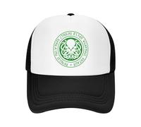 MXCBFIJG Personnalisé Necronomicon Trucker Hat Hommes Femmes Ajustable Unisexe Lovecraft Mythos Cthulhu Casquette Dad D’été