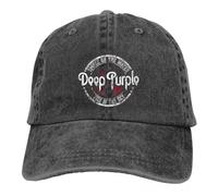MXCBFIJG Vintage Deep Purple Casquettes de Baseball pour Hommes Femmes Détressé Denim Casquette de Soleil Casquette de Golf de Course en Plein air