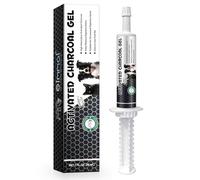 MXCZBSM Gel au Charbon Actif pour Chiens et Chats - 30 ML avec Kaolin et Pectine - Soutien Digestif Naturel - Aide à Réduire Ballonnements, Gaz et Selles Molles