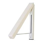 MXFDOKD Mural Cintre à Vêtements en Aluminium, Support de Cintre Mural Pliant, Pliant Cintre Porte Manteau Économie d'Espace Crochet Pliable Etendoir Mur Rétractable Support Pliable Porte Vêtements