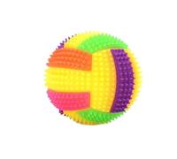 MXGRAPHIC Balle De Massage Lumineuse Et Élastique avec Sifflet for Chien, Jouet À Mâcher, Rebondissant, Idéal for Le Football(6.5CM)