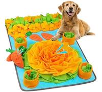 MXGRAPHIC Grand Tapis à renifler for Chiens, interactif, for Dresser et soulager Le Stress, avec Distributeur de friandises et Jouets for Chiens(50x80cm)