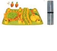 MXGRAPHIC Grand tapis à renifler pour chien, entraînement interactif et soulagement du stress, tapis à renifler pour une alimentation lente, tapis de friandises pour chien, jouet pour chien (59 x 78