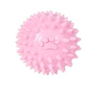MXGRAPHIC Jouet à mâcher for Chien, Balle Interactive en Caoutchouc for Le Nettoyage des Dents des Petits et Grands Chiens, Balle Indestructible à Empreintes, Accessoires for Animaux de Compagnie(7)
