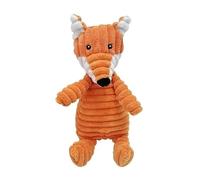 MXGRAPHIC Jouet en Peluche for Chien en Forme d'animaux, Résistant Aux Morsures, Couineur, en Velours Côtelé, for Petits Et Grands Chiens, Accessoires De Dressage for Animaux De Compagnie(Fox)