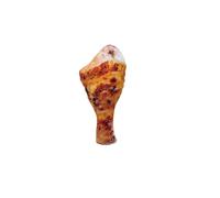 MXGRAPHIC Jouet en Peluche for Chien, Nourriture Artificielle, vocalisation avec BB, Dents broyées, Jeu interactif résistant aux morsures(Chicken Leg)