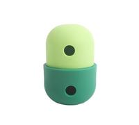MXGRAPHIC Jouets for Chiens, Balle Qui Fuit, Amusant, Interactif, Gamelle À Alimentation Lente, Puzzle, Nettoyage des Dents, Jouets À Mâcher, Fournitures for Animaux De Compagnie(Yellow Green)