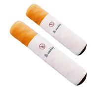 MXGRAPHIC Peluche for Animal de Compagnie en Forme de Cigarette, «Interdiction de Fumer», Jouet Relaxant for Chiens et Chats.(S)