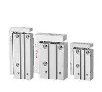 MXH/HLH Rail Cylinder MXH6 MXH10 MXH16 MXH20 Type Precision Pneumatic Cylinder Linear Side Rail Guide Rod Cylinder MXH6-10(Stroke 25mm,MXH10)