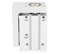 MXH16 Table Coulissant Pneumatique à Guide Linéaire, Cylindre à Double Effet avec Amortisseur en Caoutchouc, Bague Magnétique Intégrée pour Induction de Course, Compatible avec Dia (MXH16-50)