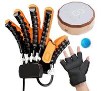 MXHACD Gants De Robot De Réhabilitation, Avc Hemiplie Arthrie Patient Finget Et Fonction De La Main(Size:XX,Color:Main Gauche)