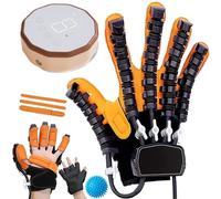 MXHACD Gants robotisés de rééducation 2025, Aides à l'exercice des Mains, pour Patients Victimes d'AVC, d'hémiplégie, de paralysie cérébrale et d'arthrite(Size:s,Color:Main Gauche)