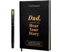 MXHBSTP Lot de 2 cadeaux pour papa, « Dad I Want to Hear Your Story », cadeaux d'anniversaire attentionnés pour papa qui ne veut rien, convient pour un cadeau d'anniversaire et de retraite