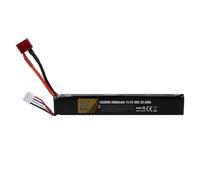 MXJFYY 11.1V 2000mAh 22.2Wh Batterie LiPo Rechargeable 3S 30C, bâton de Batterie Compatible avec Le connecteur Deans T pour Fusil Airsoft Airgun Guns Model