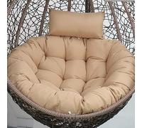 MXLDZHLW Coussins,Coussin de Remplacement de Chaise D'Oeuf de Balançage, Coussin de Banc de Chaise de Panier Épaispendu, Coussin de Coussin de Chaisependue Patio Doux Avec Oreiller Pour Panier D'Oeuf