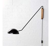 MXLDZHLW Lampes Murales,Murale Swiloarm Wallp Bois Avec Bouchon, Lumières Readiwall Réglables Côté Lit Rustavec Interrupteur Et Câble, Moderne Industrielmurale Chambre À Coucher Retro