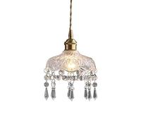 MXLDZHLW Lumière de Support A Mené Lamoderne En Verre Ombre-Lamréglable En Hauteur Lanternendentif Finition Compatible Avec La Chambre À Coucher Salon Salle À Mangermurale