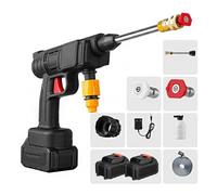 MXLDZHLW Nettoyeur Haute Pression,Nettoyeur Haute Pression Portable, Puissance 600W, Deux Batteries 24V1500Mah Nettoyeur Haute Pression Portable, Car Products Car Water Gun, Pour Les Fleurs D'Eau, L'I