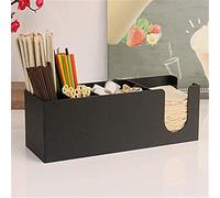 MXLDZHLW Porte-Rouleaux de Papier Toilette, Étagères de Rangement Pour Condiments de Café, Accessoires de Rangement Pour Cafés, Porte-Condiments de Table, Blanc/Noir