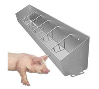 MXLDZHLW Postes,Kit D'Alimentation de Trousse de Porc En Acier Inoxydable À Usage Lourd, Trousse D'Alimentation de Bétailpendue/Au Sol Avec Clôture Séparée, Pour Les Cabanes de Ferme de Porcs de Che