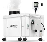 Mxmoonant Humidificateur ultrasonique, 10L/H DIY Humidificateur de qualité industrielle, volume de brume réglable, alimentation automatique en eau, avec interrupteur d'humidité pour la culture des cha