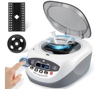 Mxmoonant Mini centrifugeuse, 12 000 tr/min de laboratoire PCR centrifugeuse électrique de bureau haute vitesse pour 0,2/0,5/1,5/2/5 ml avec tubes