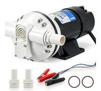 Mxmoonant Pompe de transfert DEF 12V CC, 30L/min | Auto-amorçante, 300W, hauteur 10m, pour AdBlue/DEF/eau/diesel