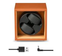 Mxmoonant Remontoir Automatique pour 2 Montres, 5 Modes de Rotation avec Moteur Silencieux, Adaptateur AC & Alimentés par Batterie, avec éclairage LED