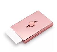 MXMZSRTH Titulaire De La Carte De Visite Étui for Cartes de Visite de Grande capacité for Hommes et Femmes(Pink)