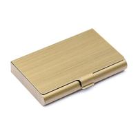 MXMZSRTH Titulaire De La Carte De Visite Étui for Cartes de Visite Portable d'affaires, Porte-Cartes de Visite en métal(Colour 1)