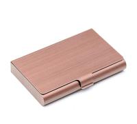 MXMZSRTH Titulaire De La Carte De Visite Étui for Cartes de Visite Portable d'affaires, Porte-Cartes de Visite en métal(Colour 3)