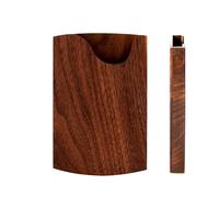 MXMZSRTH Titulaire De La Carte De Visite Porte-Cartes de Visite en Bois for Hommes et Femmes(Style 1)