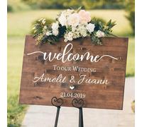 mxn Panneau Bienvenue Mariage,Sticker Bienvenue Mariage,Plan De Table Mariage,Panneau Personnalisé Mariage,Tableau Mariage,Autocollant Mariage,Décorations De Mariage