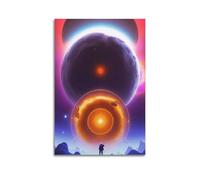 MXNGVU Outer Wilds Game Poster26 Impression sur toile murale moderne pour chambre à coucher 60 x 90 cm