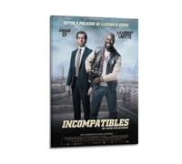 MXNGVU Poster de film décoratif sur toile « On The Other Side of The Highway » - Impression sur toile moderne pour chambre à coucher - 40 x 60 cm