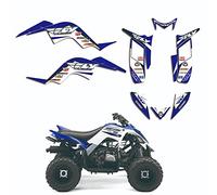 MXP Kit graphique de décalcomanie pour moto tout-terrain compatible avec Yamaha Raptor 90 2009 2010 2011 2012 2013 2014 2015 (0936)