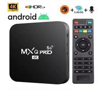 MXQ PRO TV BOX Android S905L 2.4G & 5G WiFi Original Quad Core Youtube lecteur multimédia Mxq Pro 4K décodeur IPTV Netflix YouTube MXQ Pro