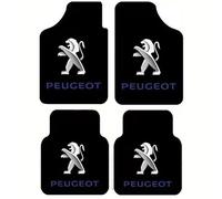 MXQCLSA Tapis de Sol Voiture, pour Peugeot 407(Right Driving) 2004-2018 Tapis Voiture Antidérapants sans Odeur Ajustement Toutes Saisons