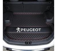 MXQCLSA Voiture Tapis de Coffre, pour Peugeot e2008 2020 Tous Les Temps Imperméable et Antidérapant Anti-Rayures Convient Coffre Protection Accessoires,B
