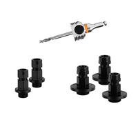 MXqs MX200033B OneClick Kit de démarrage 4 avec douille hexagonale de 8,5 mm et foret de centrage court