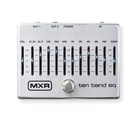 MXR M108S Pédale d'égaliseur à dix bandes, argent