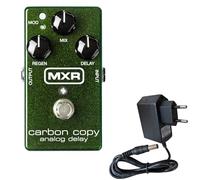MXR M169 Pédale à effet carbone Copy analogique Delay + bloc d'alimentation Keepdrum 9 V