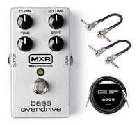 MXR M89 Bass Overdrive Bundle with MXR Instrument Cable and MXR Patch Cables