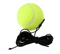 MXRGUMVI Balle de tennis avec corde de rechange pour entraînement de tennis