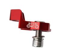 MXRGUMVI Extension de selle de vélo pliable avec support de roue de vélo Rouge