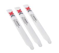 MXRGUMVI K123.005 Lot de 3 ailettes de rotor pour hélicoptère K123 RC