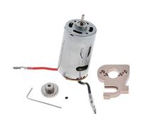 MXRGUMVI Pièces de rechange pour voiture RC 144001 Base de support moteur + moteur brossé pour Wltoys 1/14